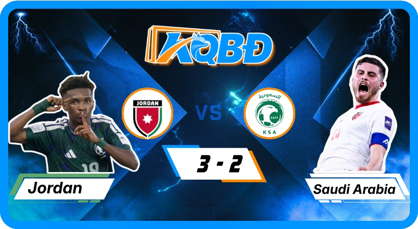 KQBD U23 Jordan vs U23 Saudi Arabia / AFC U23 Asian Cup 2026 (VCK U23 Châu Á)